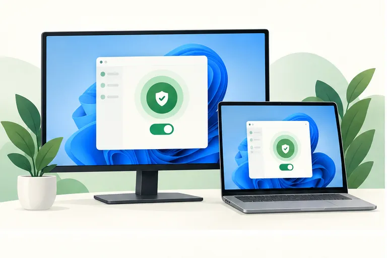 绿茶 VPN Windows 客户端界面截图